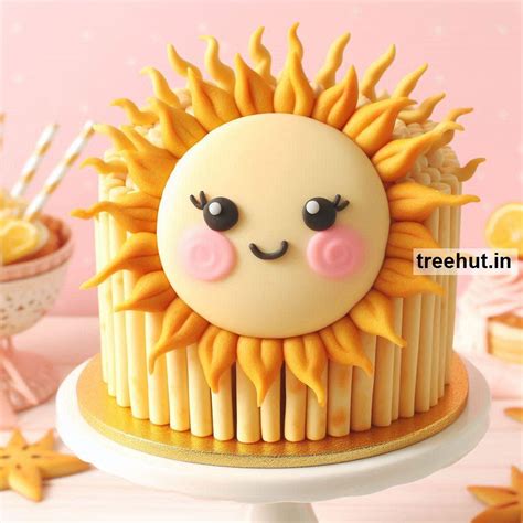 Sun Cake Decoration Ideas