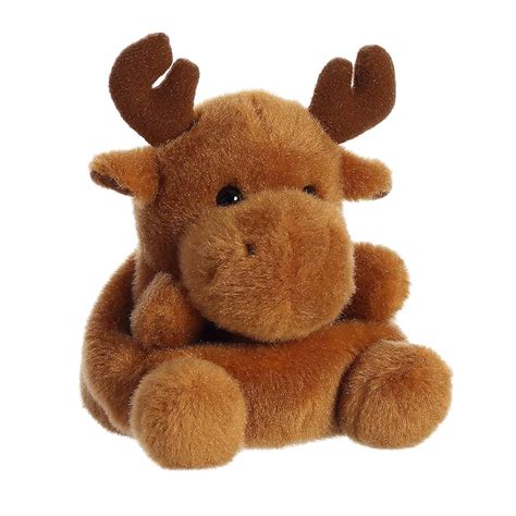 Pocket Sized Toys Aurora Palm Pals Cinnamon Moose - 5 Inch Brown ...