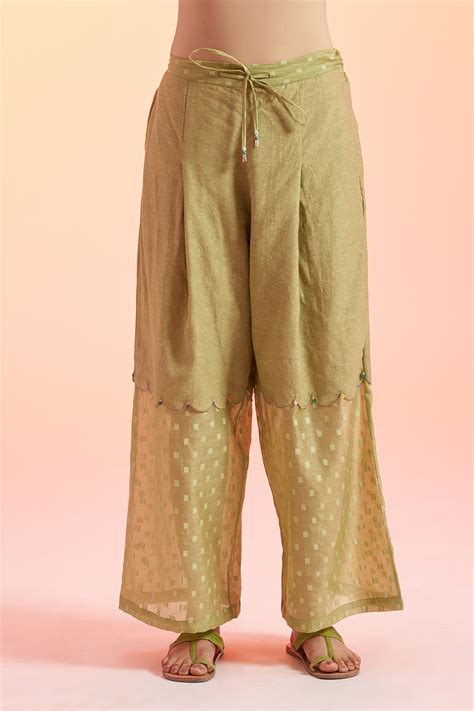 Panna Sheer Palazzo Pants – Gyaarah Baees