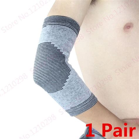 Cotton Elbow Guard Basketball Sport Fitness Volleyball Elbow Brace ...