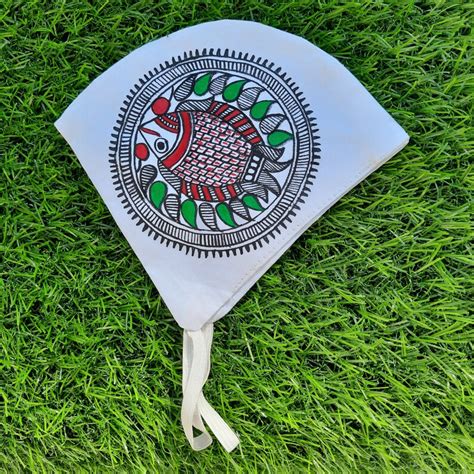 Handmade Hand Painted Mask Madhubani Painting mithila Face - Etsy India