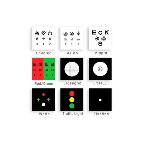 Opti-Chart Digital Visual Acuity Chart - OPTIMETRICS, INC.