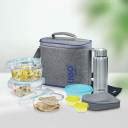 Flipkart.com | TREO All Fresh Premier Glass Tiffin Set of 8 Pieces 6 ...