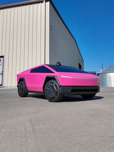 Tesla Cybertruck Wraps Austin Texas Custom Color Flip Car Wraps