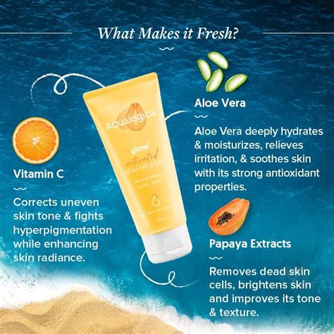 Foxy.in : Buy Aqualogica Glow+ Activated Aloe Vera Gel (200ml) online ...