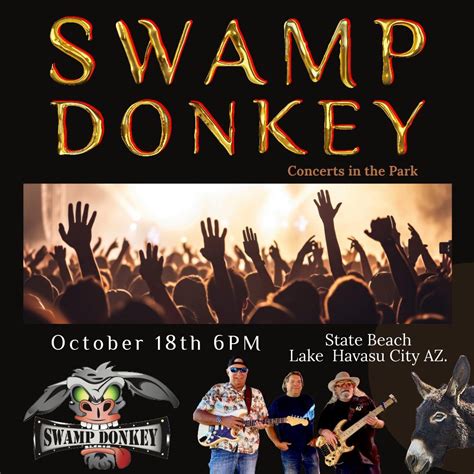 Swamp Donkey Live @ Concerts in the Park, State Beach, Lake Havasu City ...