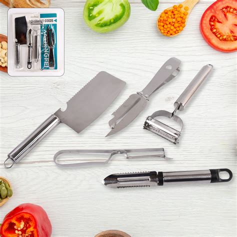 Multifunctional peeler, grater, fruit peeler, kitchen household gadget