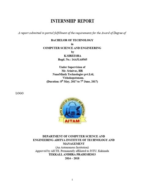 Internship Report Example 的图像结果