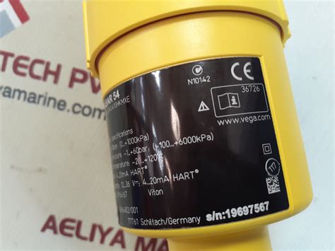 Vegabar54 br54.xxga1ghkmxe pressure transmitter – Aeliya Marine