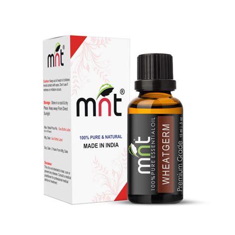MNT Wheatgerm Carrier Oil Therapeutic Grade and Aromatherapy