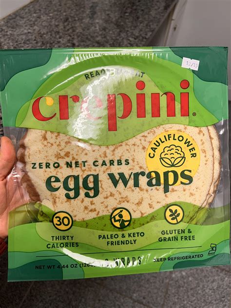 I discovered these today: 30cal per crepe! I made smoked salmon crepe topped with greek yogurt ...