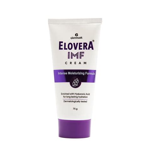 Elovera Intense Moisturizing Cream IMF 75g | Enriched with Hyaluronic ...