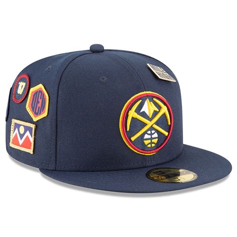 Men's Denver Nuggets New Era Navy 2018 NBA Draft OTC 59FIFTY Fitted Hat ...