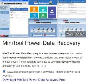 Image result for MiniTool Power Data Recovery 8.5 Serial Key