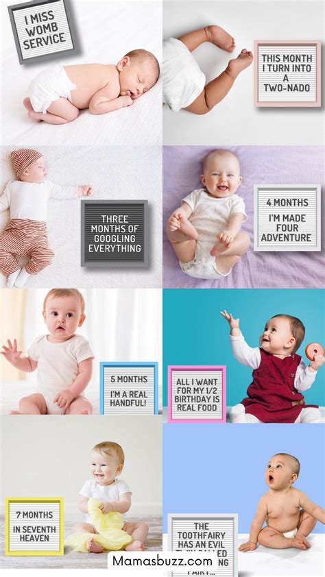 160+ Monthly Baby Quotes And Captions For Instagram and Letter Boards ...