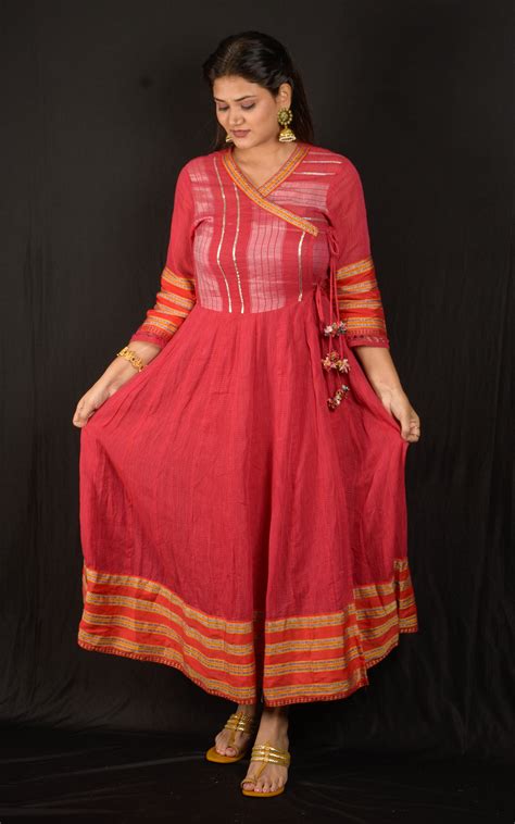 Kalidar Ethnic Angarkha Dress – Asmi by Arch