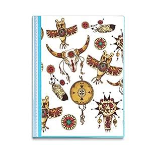 no/no Traditional American Indian Animal Totem Book Sheet Protectors ...