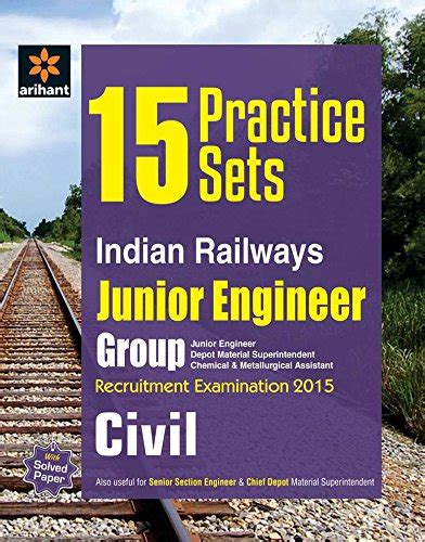 Buy 15 Practice Sets Indian Railways Junior Engineer Recruitment Exam ...