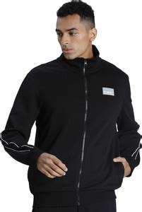 PUMA Full Sleeve Striped Men Jacket - Buy PUMA Full Sleeve Striped Men ...