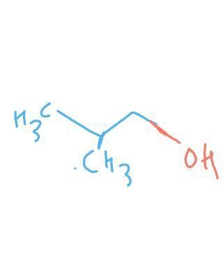 Draw the structure of 2-methyl-propan-1-ol - Brainly.in