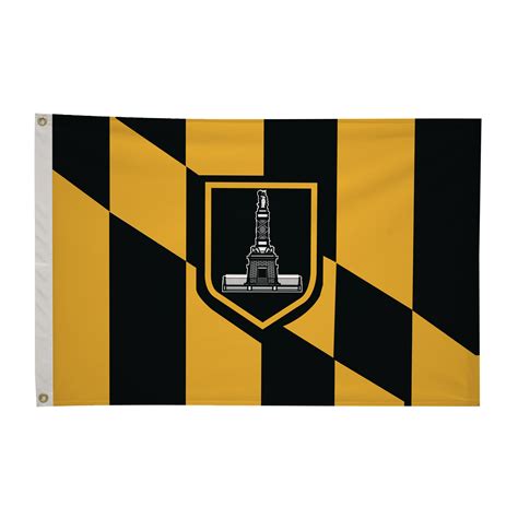 Baltimore City Flags | Durable 2' x 3' Nylon Banners | Fly American Flags