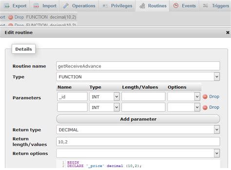 Image result for Creating a Function in MySQL