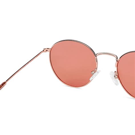 Buy Gold Pink Full Rim Round Vincent Chase The Metal Edit VC S13812-C1 ...