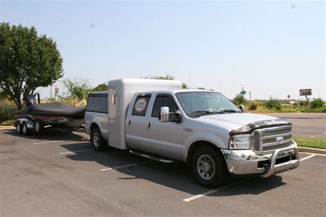 Little Big Rig in Louisiana - Ford Truck with Trailer