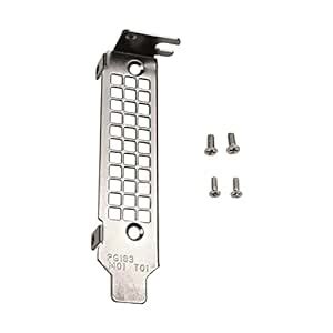 Low Profile Bracket with 4X Screws Replacement for Nvidia Tesla P4 M4 ...