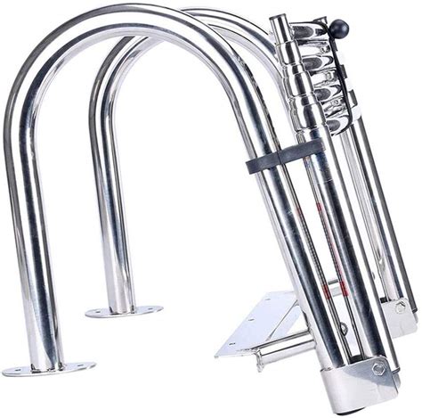 Boat Ladder Marine Boat Foldable Stainless Steel Ladders 4 Step ...