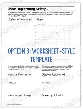 Image result for Linear Programming Poster