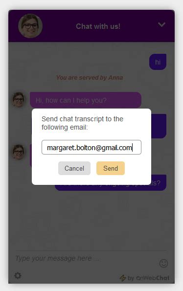 Chat Rating - Live Chat Feature | onWebChat