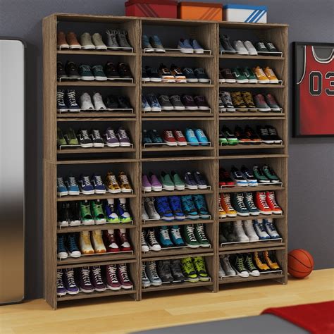 Shop ClosetMaid Brightwood Shoe Wall in Latte at Lowes.com