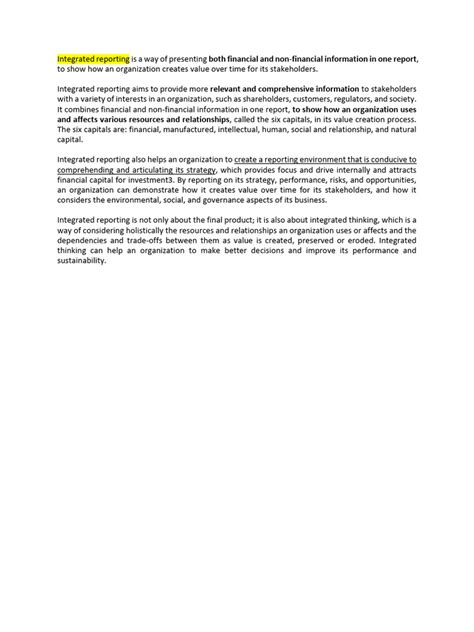 Image result for Advantage of Using Integrated Report