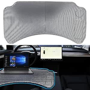 for Tesla Model 3 Model Y Car Laptop Desk Lunch Table Foldable Large ...