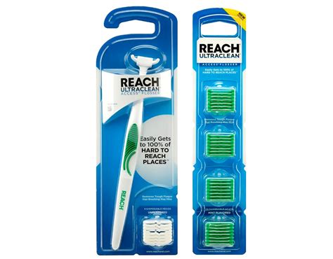 Amazon.com : Reach Ultraclean Access Snap-On Flosser & Flosser Refill ...