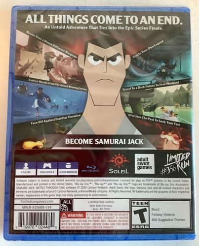 Samurai Jack: Battle Through Time - Limited Run India | Ubuy
