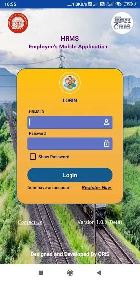 hrms login railway employee E-Pass PTO hrms.indianrail.gov.in/HRMS Process