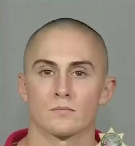 Mugshots of man show his visual changes as he descended further into a ...