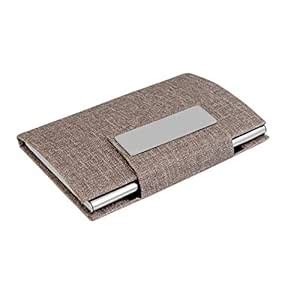 OFIXO Business Name Card Holder Credit Card Holder Fashion Unisex PU ...