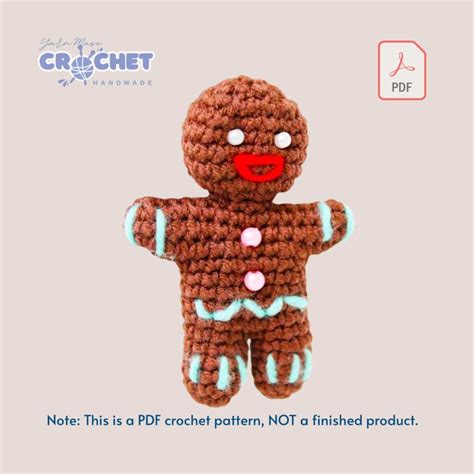 Image result for Crochet Gingerbread Man Tutorial