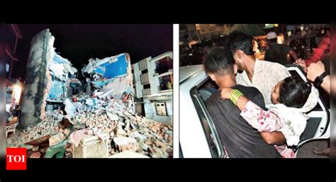 Building collapses in Ahmedabad's Vejalpur, 8 rescued | Ahmedabad News ...