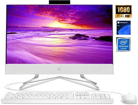Buy HP All-in-One 21.5" FHD Business Desktop, Intel Pentium Silver ...