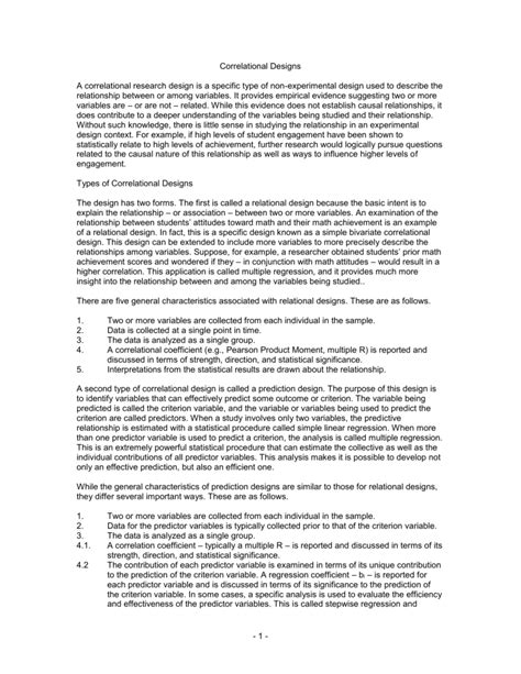 Image result for Characteristics of Correlation Study Designs