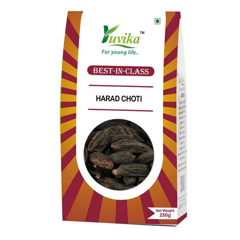 Harad Choti - Kali Harad - Black Himej - Myrobalan – Yuvika Herbs Ayurveda