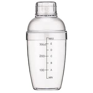 Buy TCKW Unbreakable Acrylic Cocktail Shaker with Built-in Strainer ...