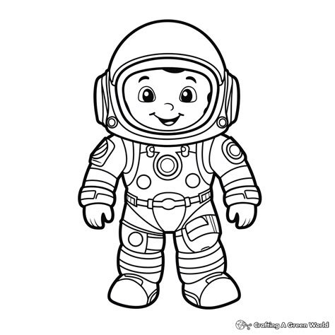 Astronaut Coloring Pages - Free & Printable!