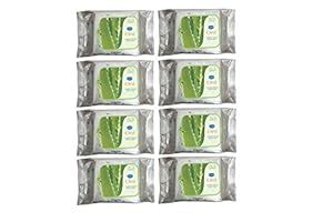 GINNI CLEA Wet Wipes, Cleansing & Makeup Remover Wipes, Wet Tissues for ...