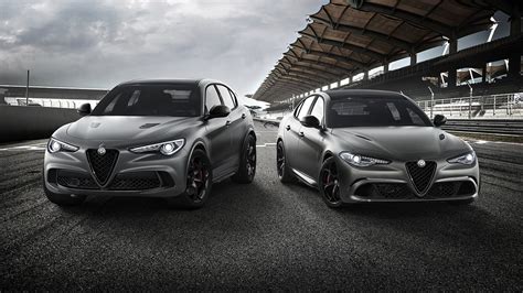 Stealth grey Alfa Giulia and Stelvio QV revealed | Top Gear