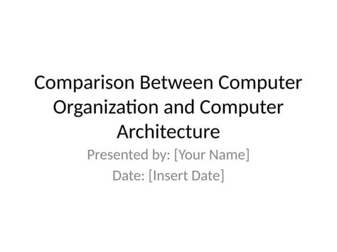 Image result for Computer Architecture vs Organization